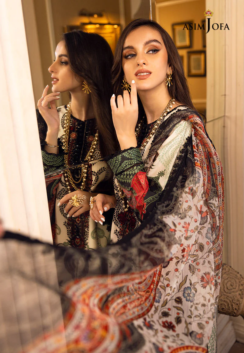 AJAA-11 EMBROIDERED LAWN 3 PCS - Image 6