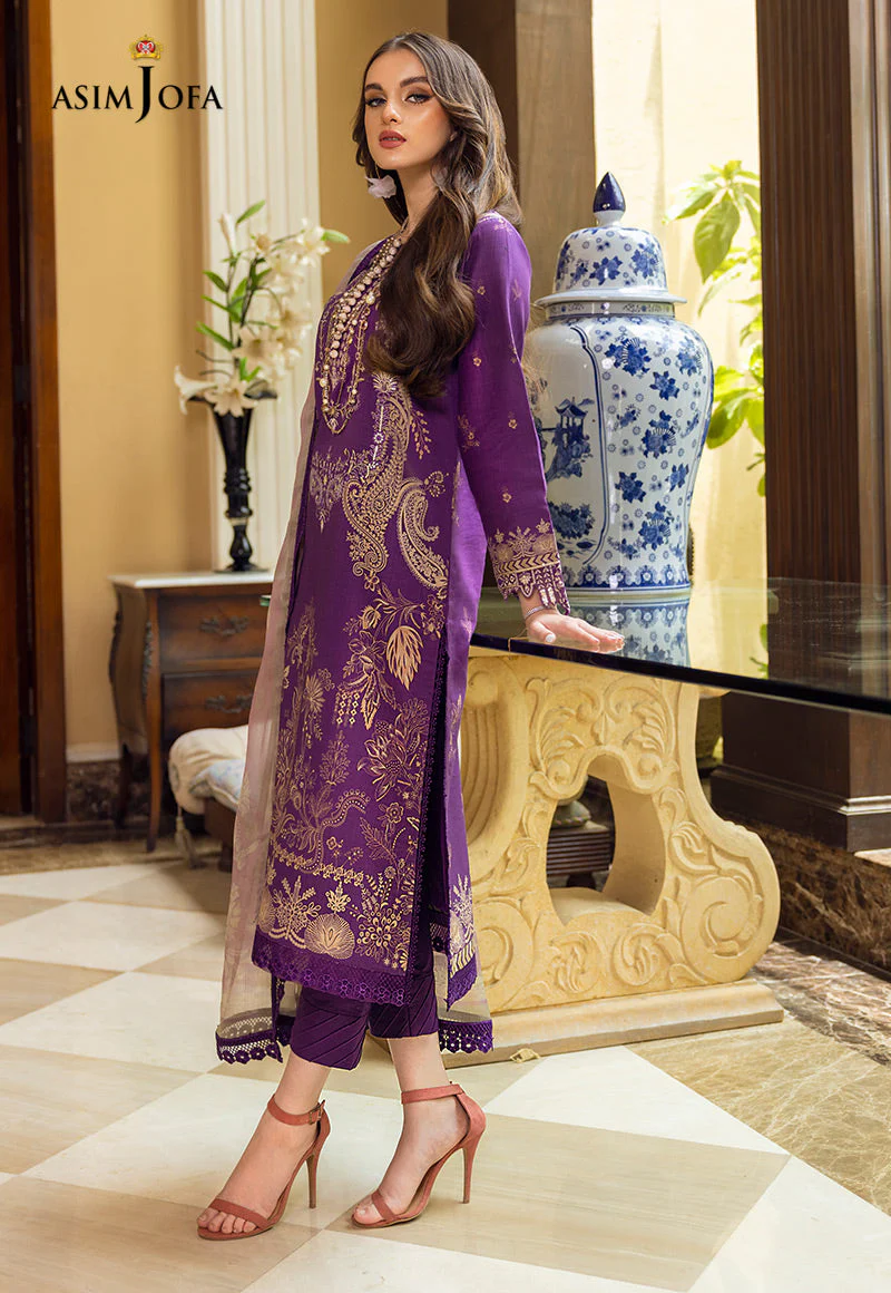 AJAA-15 EMBROIDERED LAWN 3 PCS - Image 6