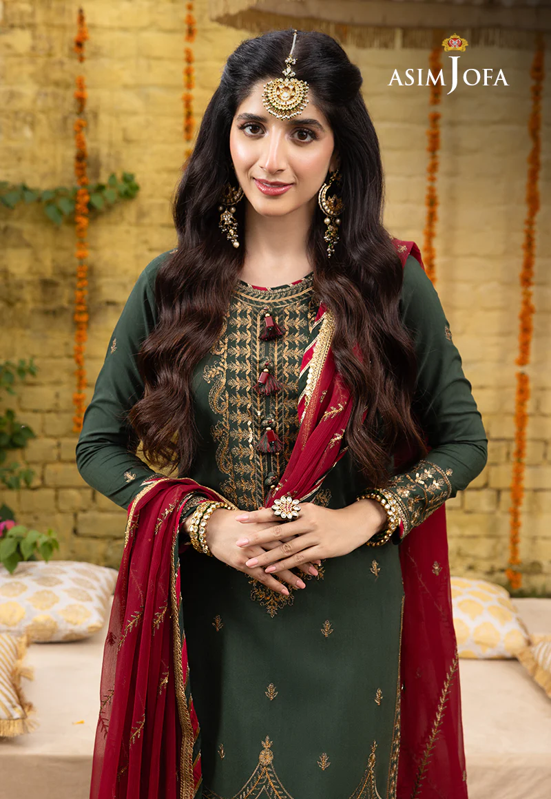 AJAB-16 EMBROIDERED LAWN SILK 3 PCS - Image 11