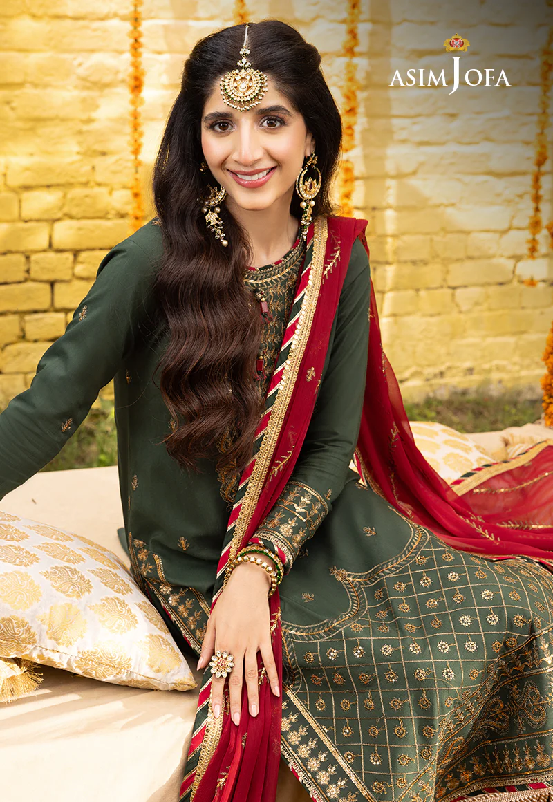 AJAB-16 EMBROIDERED LAWN SILK 3 PCS - Image 13