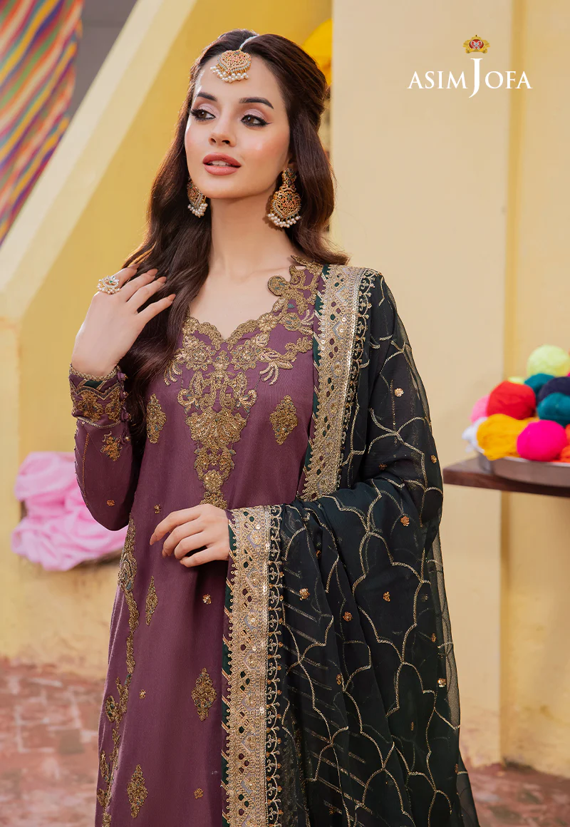 AJAB-17 EMBROIDERED LAWN SILK 3 PCS - Image 10