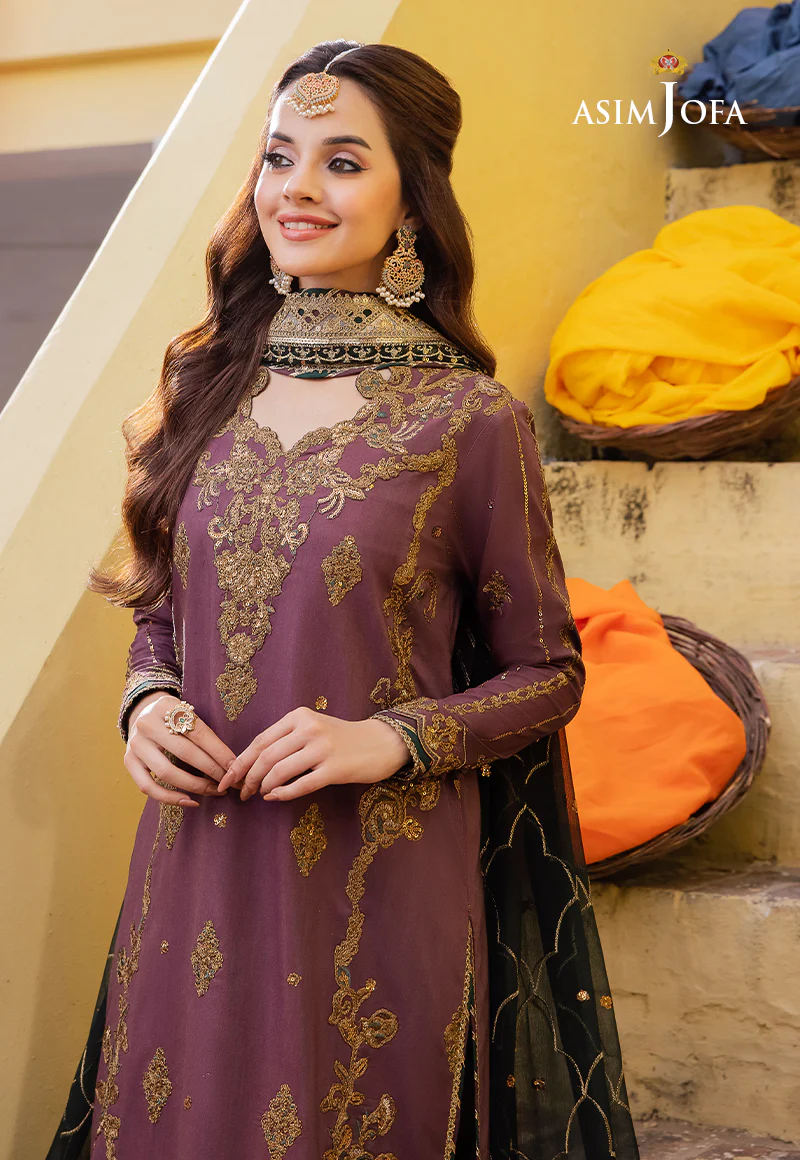 AJAB-17 EMBROIDERED LAWN SILK 3 PCS - Image 8