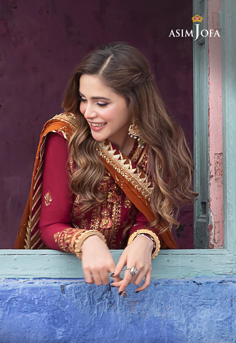 AJAB-20 EMBROIDERED LAWN SILK 3 PCS - Image 8