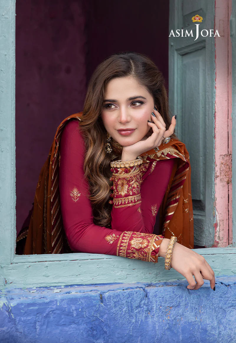 AJAB-20 EMBROIDERED LAWN SILK 3 PCS - Image 9