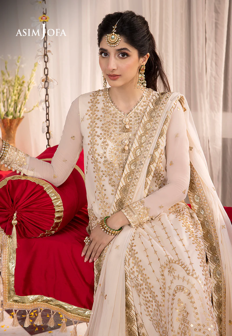 AJAB-21 EMBROIDERED CHIFFON 3 PCS - Image 10