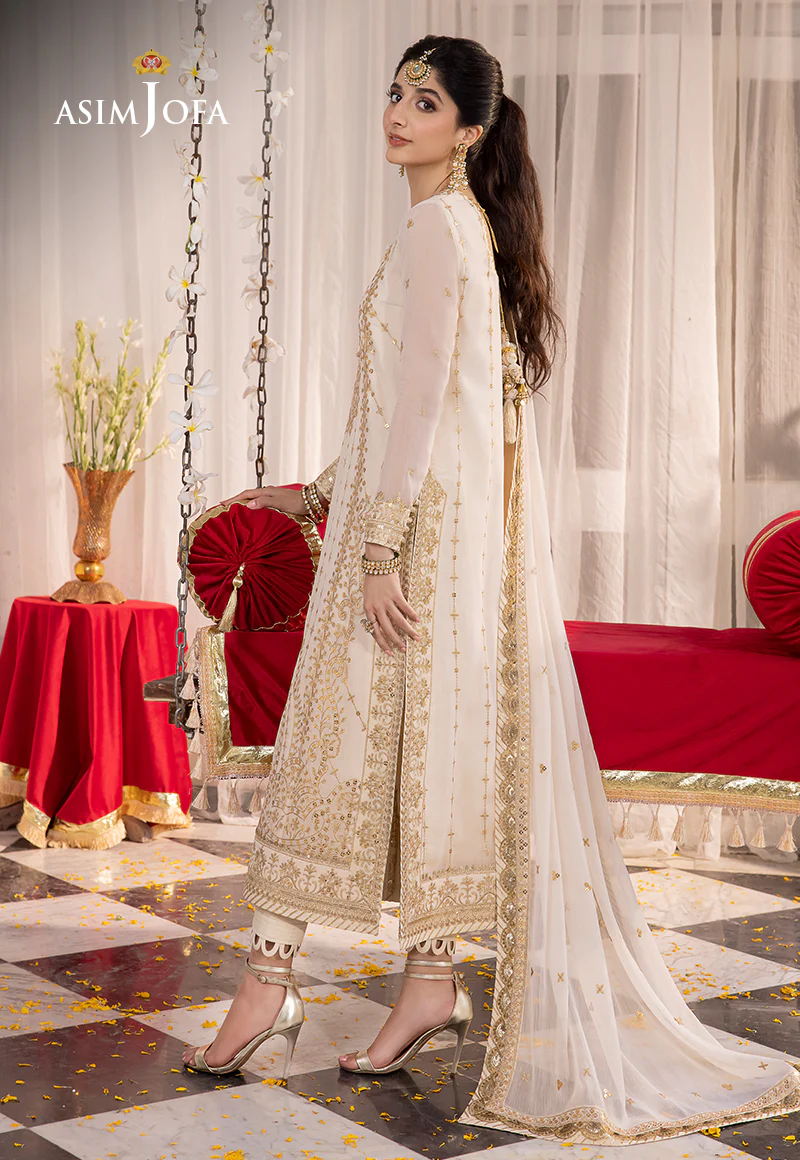 AJAB-21 EMBROIDERED CHIFFON 3 PCS - Image 6