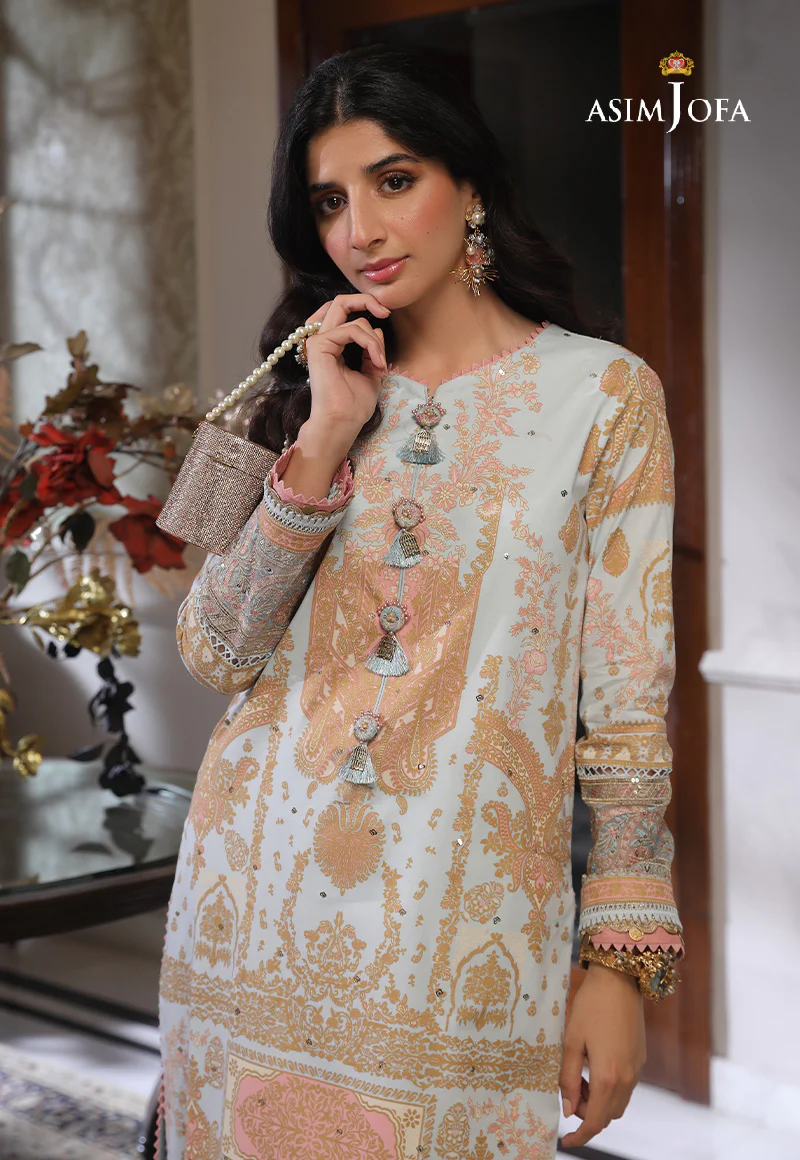 AJAI-07 EMBROIDERED CAMBRIC 2 PCS - Image 8