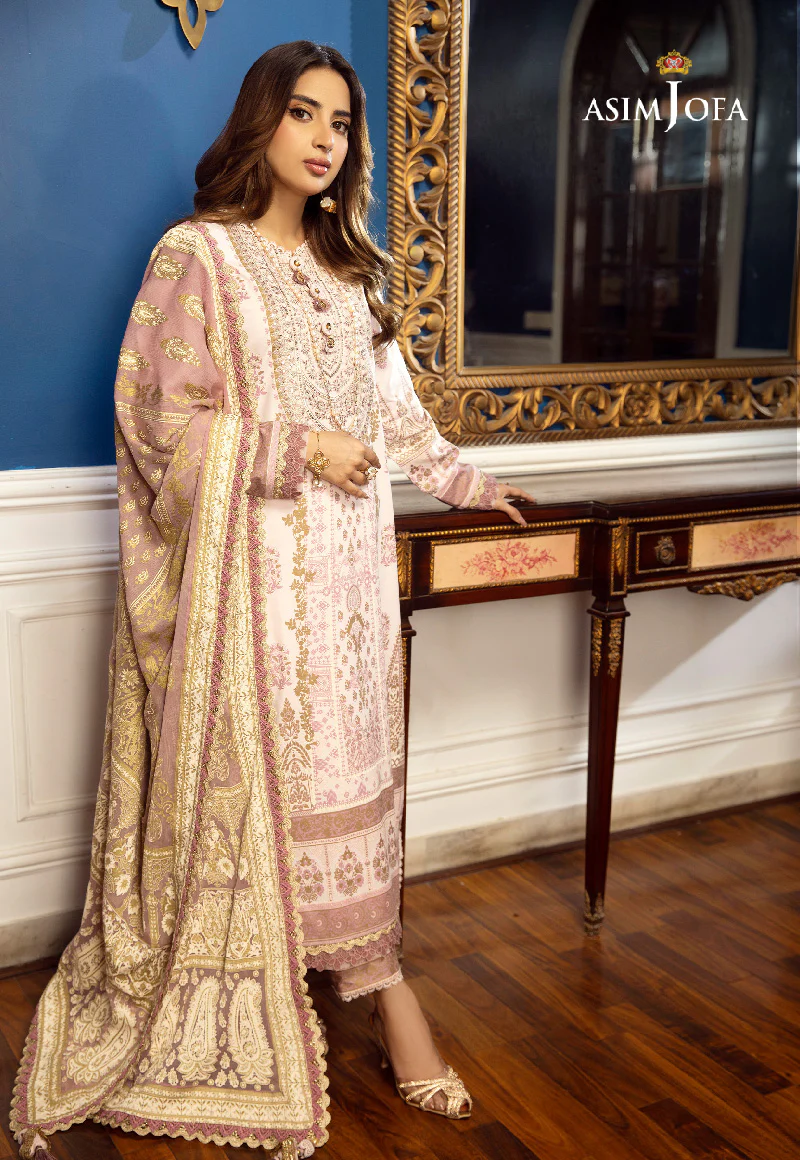 AJAI-09 EMBROIDERED CAMBRIC 2 PCS - Image 5