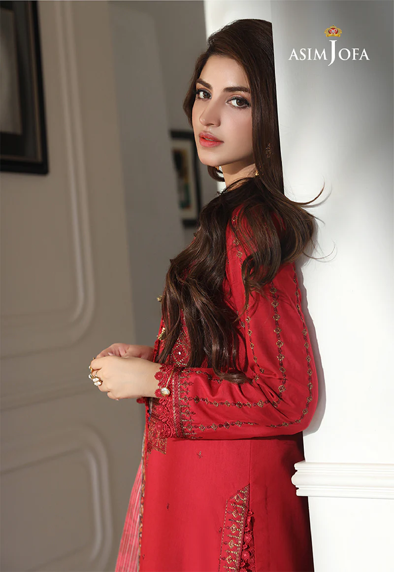 AJAI-15 EMBROIDERED CAMBRIC 3 PCS - Image 4