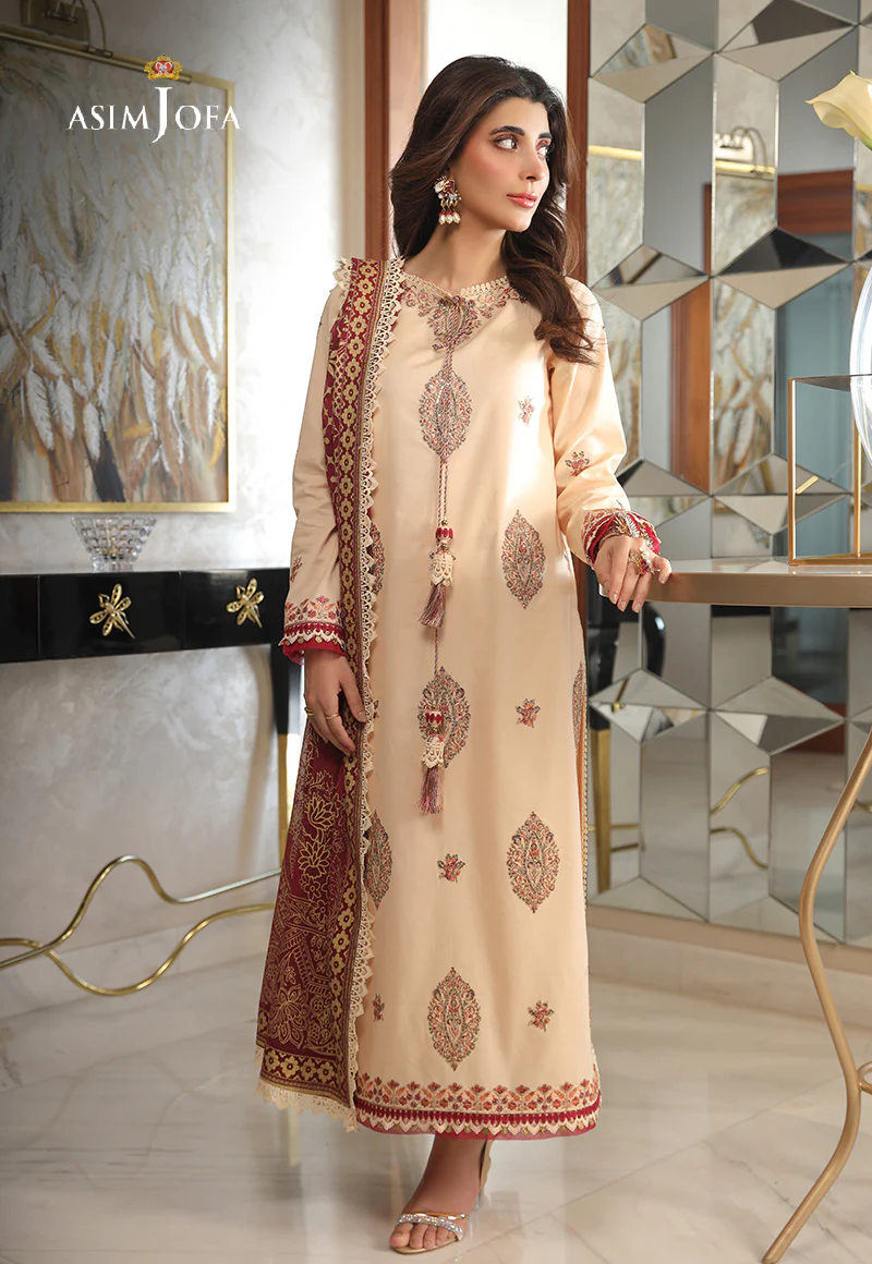 AJAI-17 EMBROIDERED CAMBRIC 3 PCS - Image 4