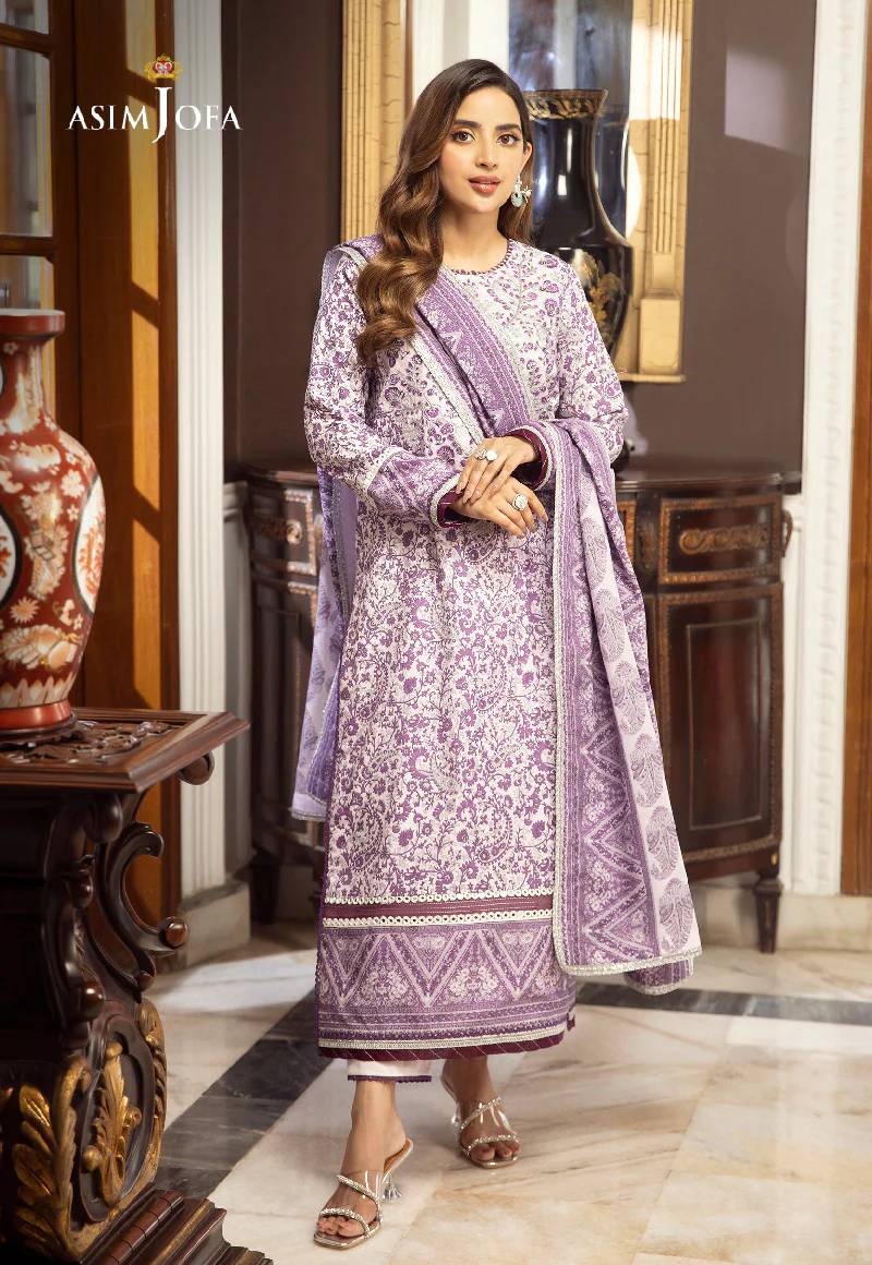 AJAI-27  EMBROIDERED CAMBRIC 3 PCS - Image 7