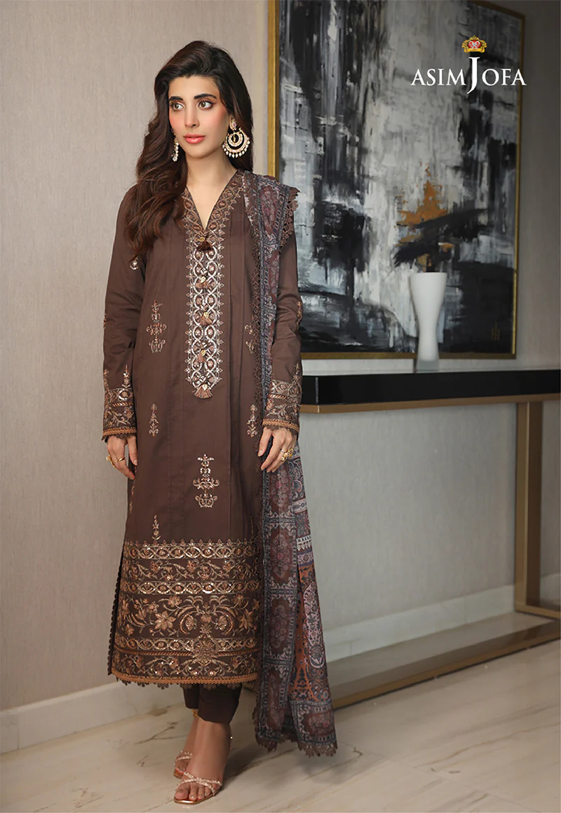 AJAI-31 EMBROIDERED CAMBRIC 3 PCS