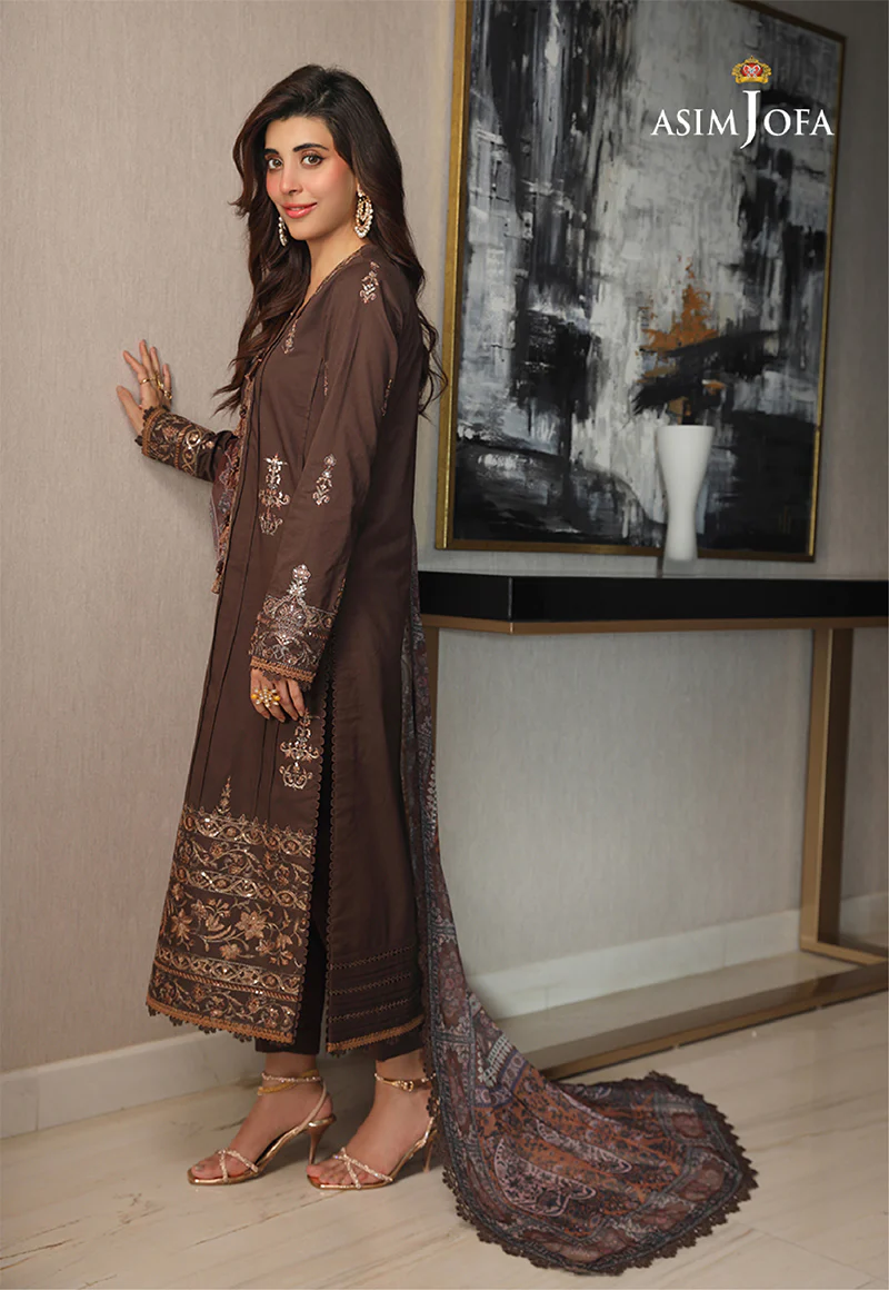 AJAI-31 EMBROIDERED CAMBRIC 3 PCS - Image 4