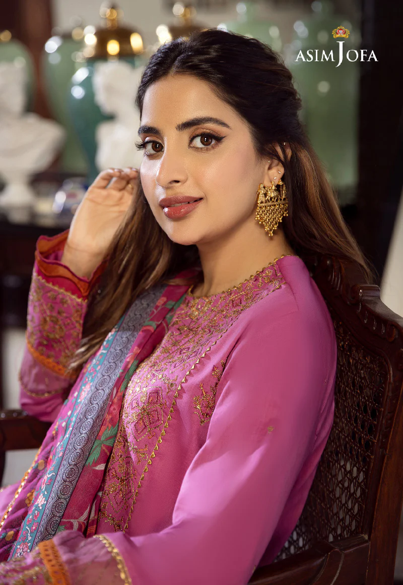 AJAI-36  EMBROIDERED CAMBRIC 3 PCS - Image 6