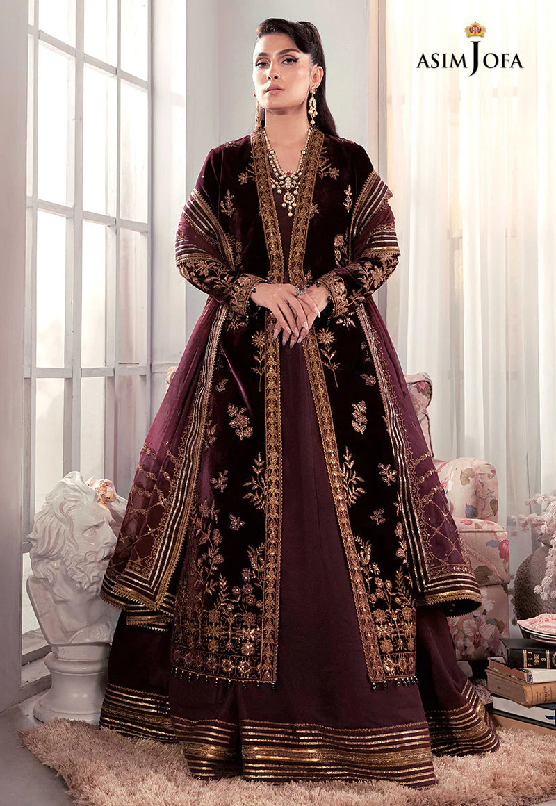 AJAM-01 EMBROIDERED VELVET 3 PCS - Image 2