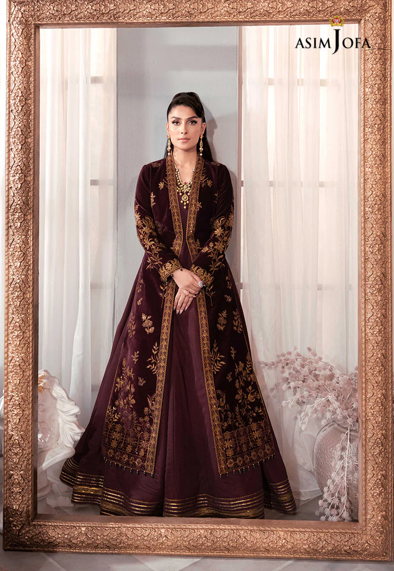 AJAM-01 EMBROIDERED VELVET 3 PCS - Image 4