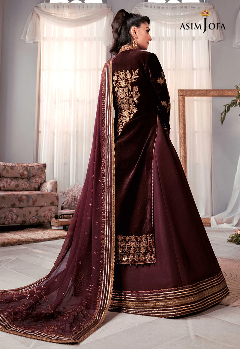 AJAM-01 EMBROIDERED VELVET 3 PCS - Image 6