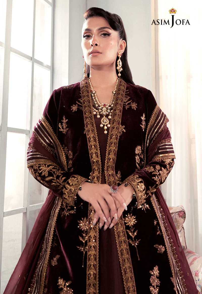 AJAM-01 EMBROIDERED VELVET 3 PCS - Image 7