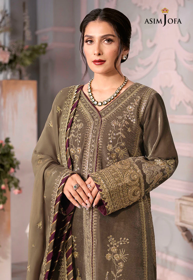 AJAM-03 EMBROIDERED VELVET 3 PCS - Image 7