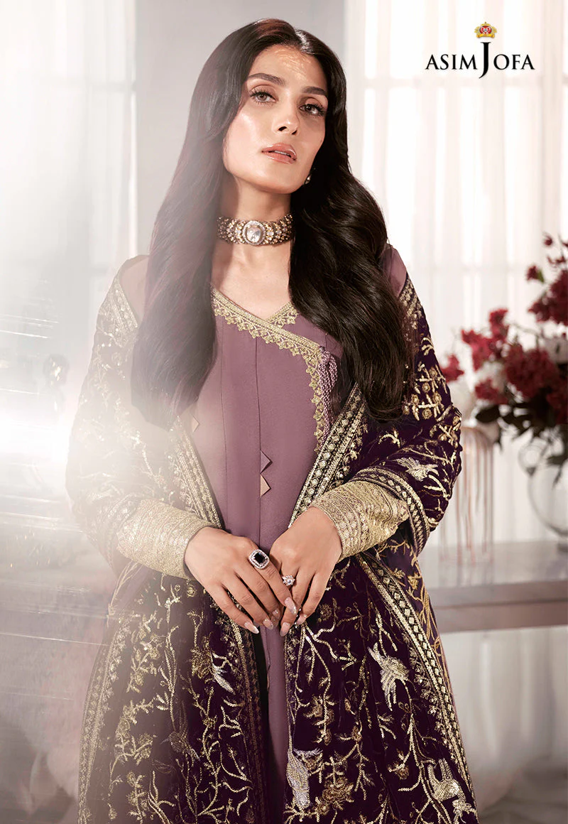 AJAM-09 EMBROIDERED CHIFFON 3 PCS - Image 13