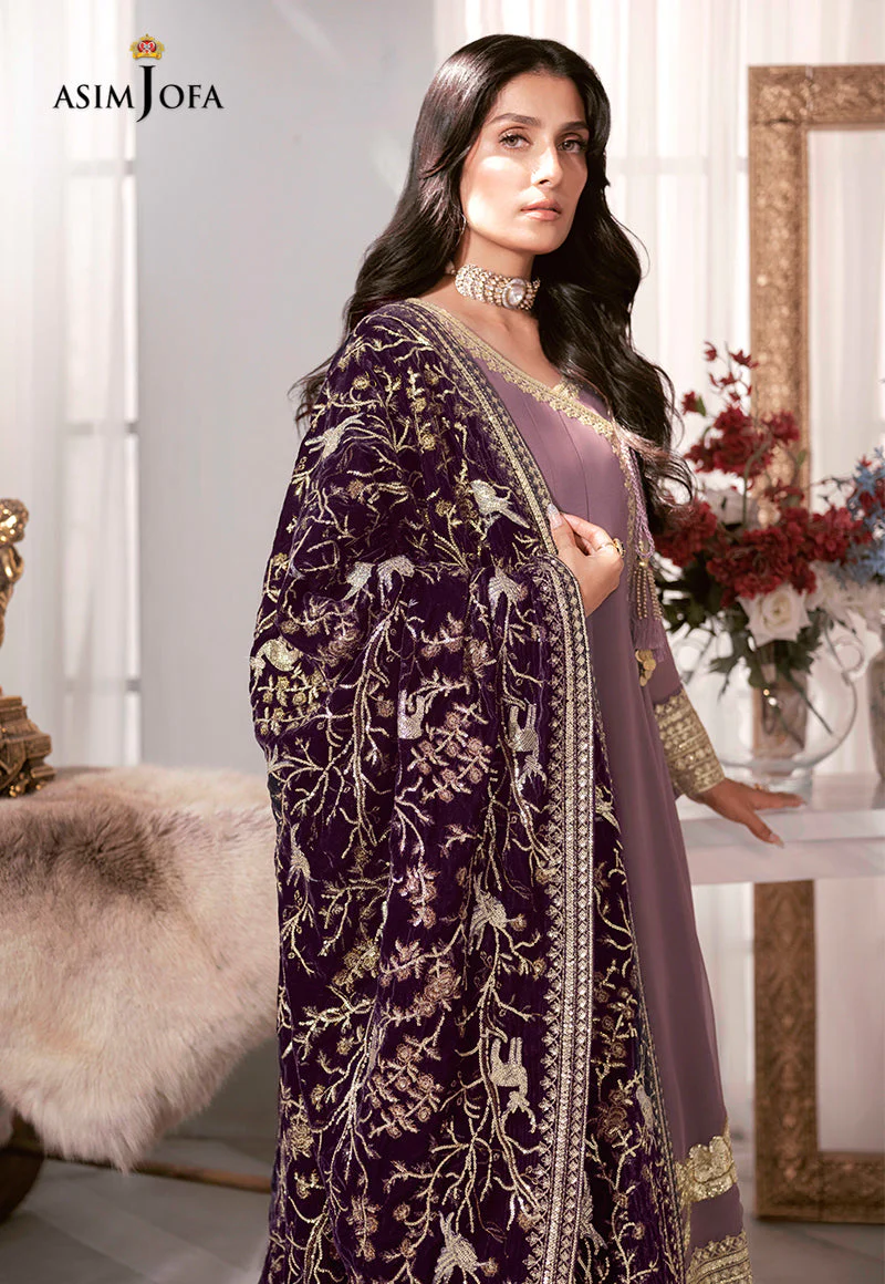 AJAM-09 EMBROIDERED CHIFFON 3 PCS - Image 8