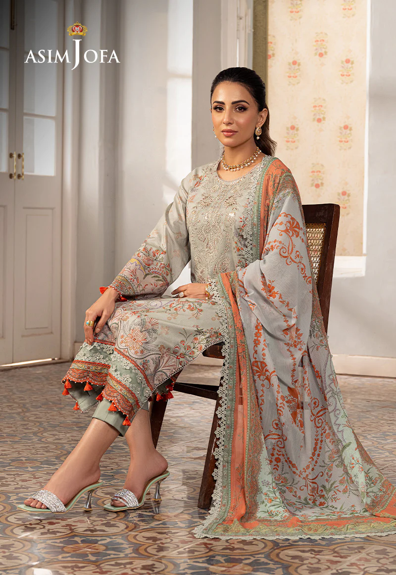 AJAR-02 EMBROIDERED JACQUARD 3 PCS - Image 5