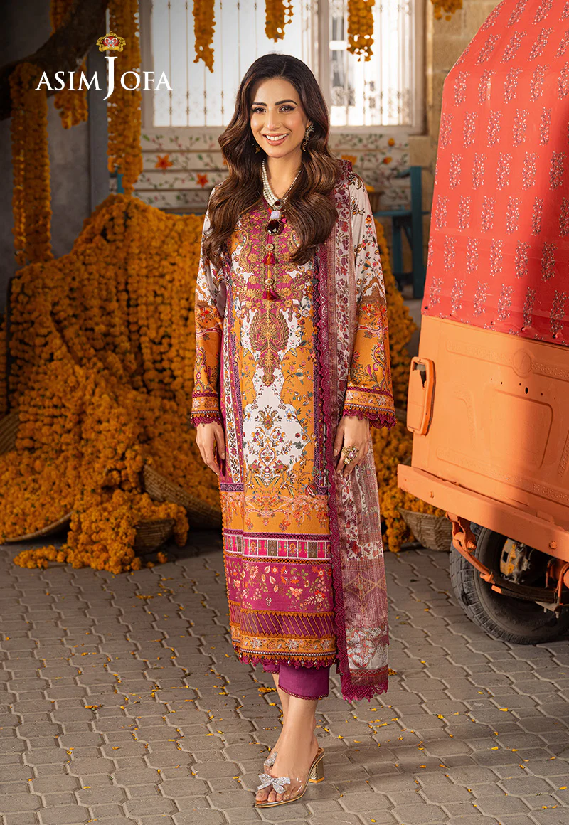 AJAR-04 EMBROIDERED JACQUARD 3 PCS - Image 4