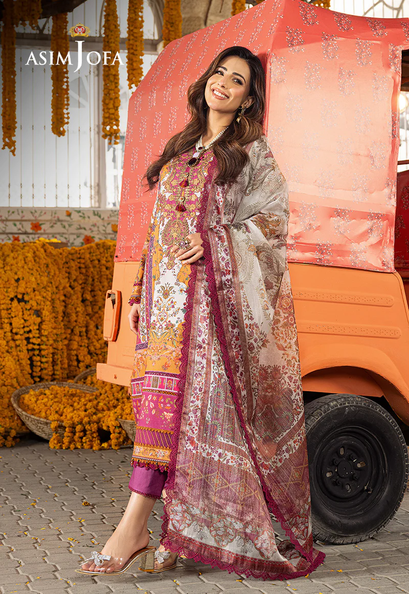 AJAR-04 EMBROIDERED JACQUARD 3 PCS - Image 7