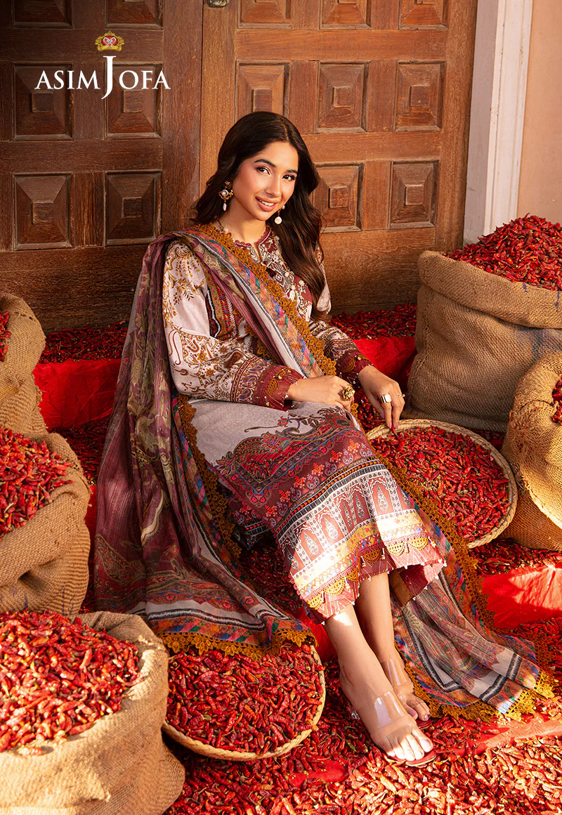 AJAR-06 EMBROIDERED DOBBY 3 PCS - Image 5