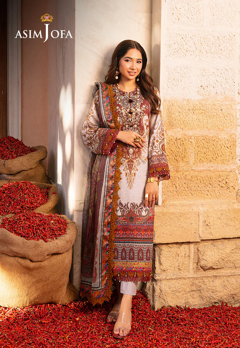 AJAR-06 EMBROIDERED DOBBY 3 PCS - Image 6