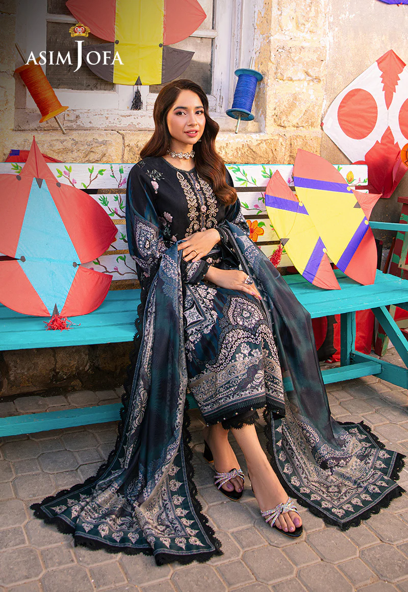 AJAR-10 EMBROIDERED JACQUARD 3 PCS - Image 6