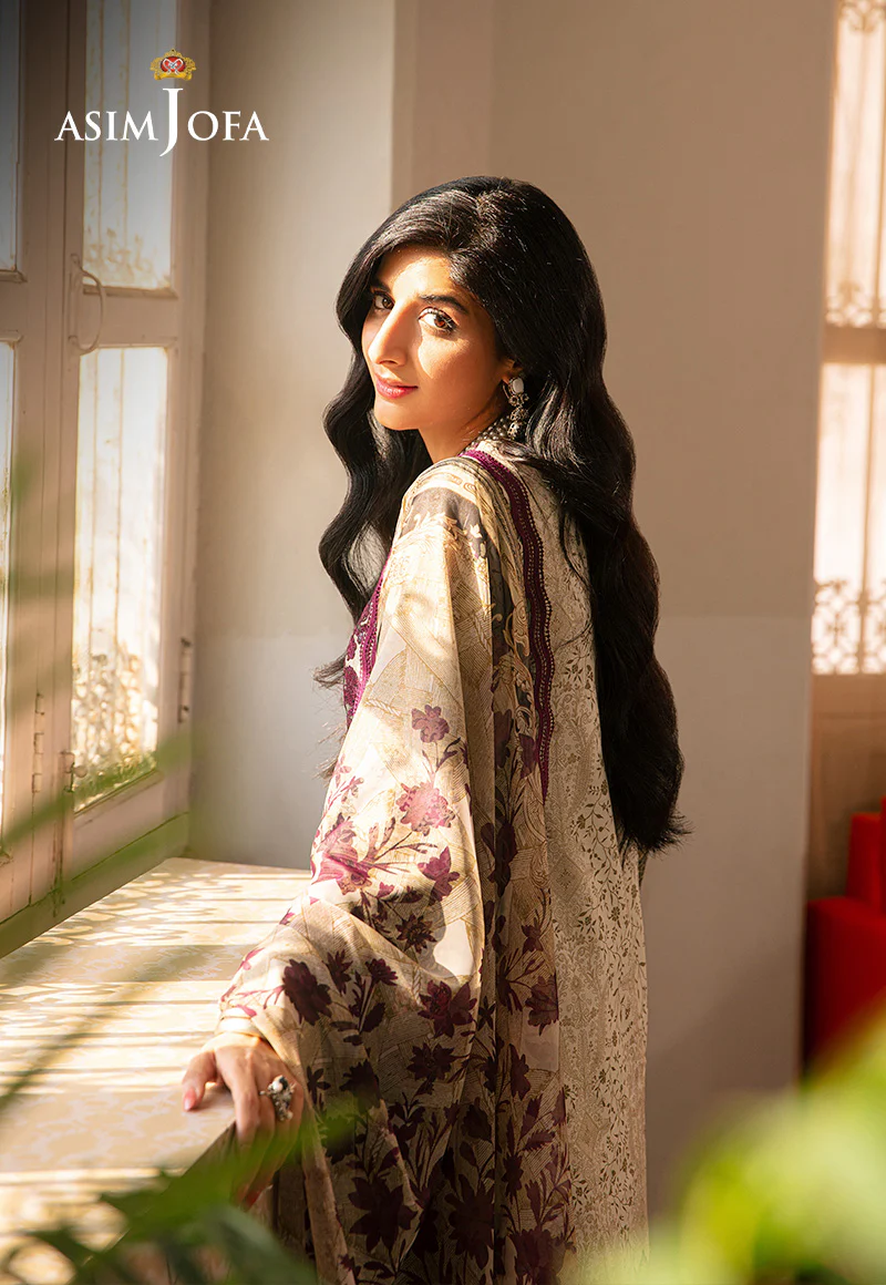AJAR-21 EMBROIDERED LAWN 3 PCS - Image 6