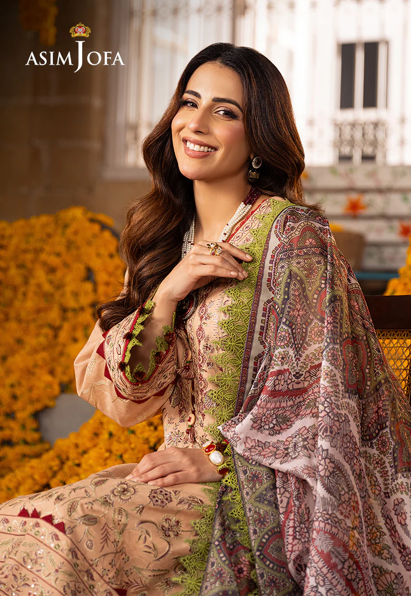 AJAR-31 EMBROIDERED JACQUARD 3 PCS - Image 7
