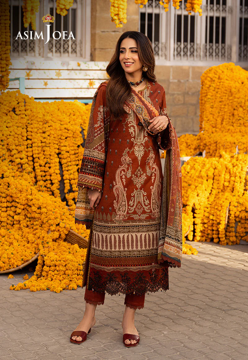 AJARD-03 EMBROIDERED JACQUARD 3 PCS