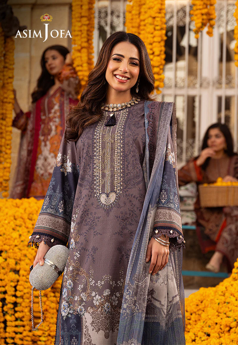 AJARP-07 EMBROIDERED JACQUARD STITCHED 3 PCS - Image 6