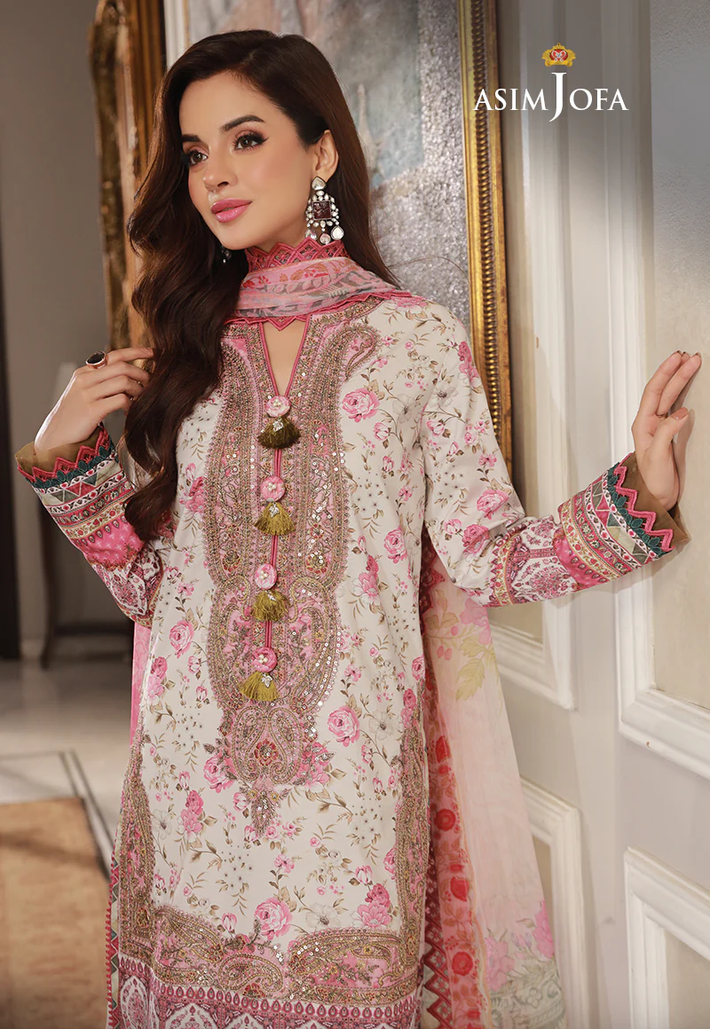 AJAS-01 EMBROIDERED CAMBRIC (3-Pcs) - Image 2