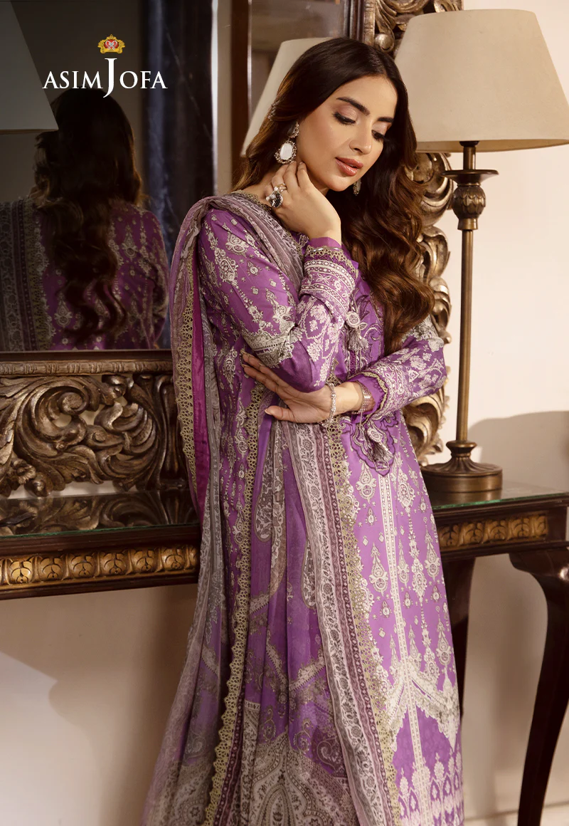 AJAS-06 EMBROIDERED CAMBRIC (3-Pcs) - Image 7