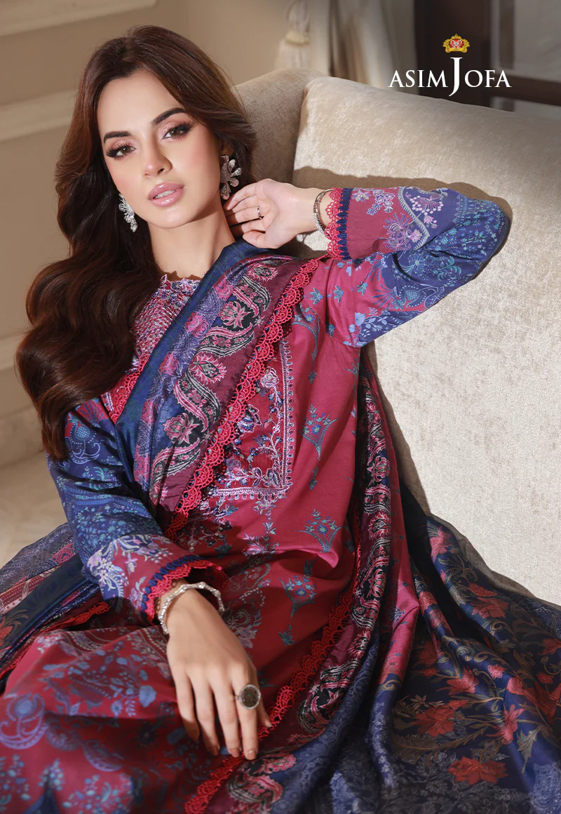 AJAS-07 EMBROIDERED CAMBRIC (3-Pcs) - Image 5