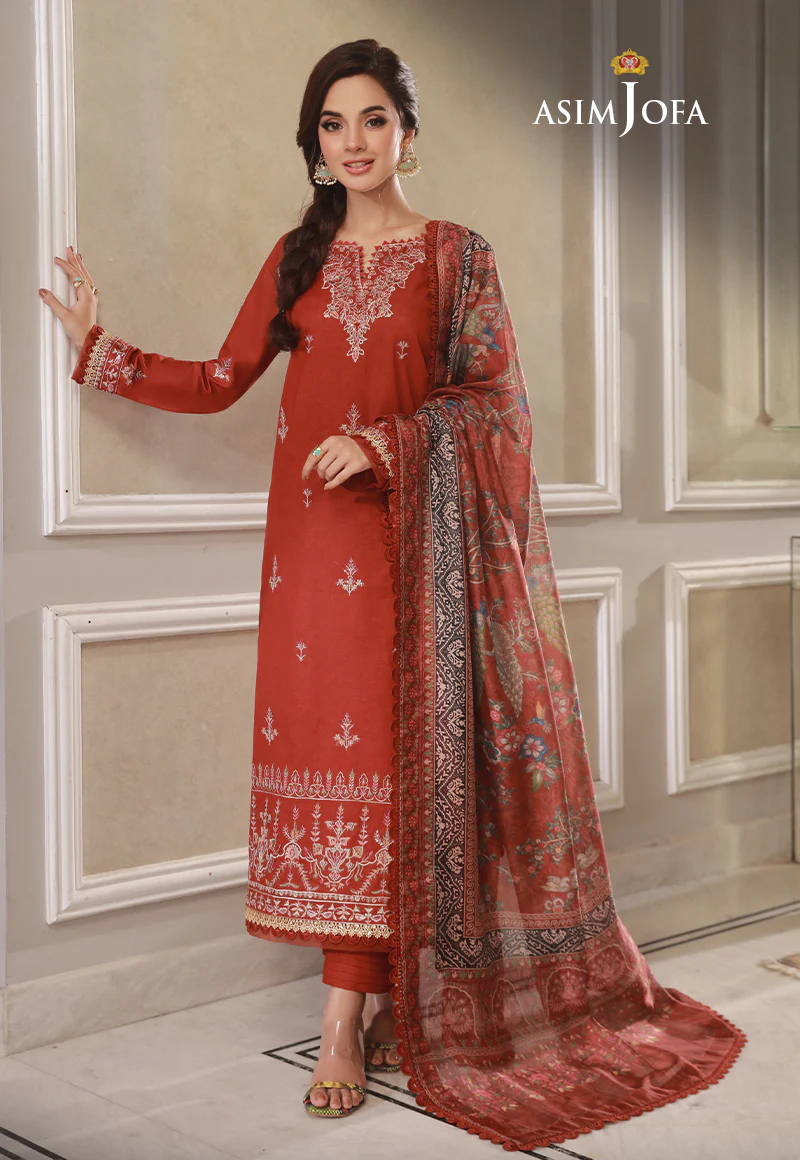 AJAS-23 EMBROIDERED CAMBRIC (3-Pcs) - Image 4