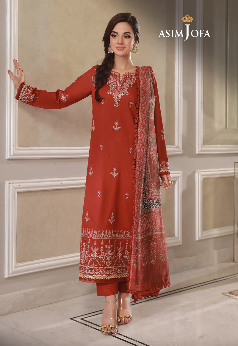 AJAS-23 EMBROIDERED CAMBRIC (3-Pcs) - Image 8
