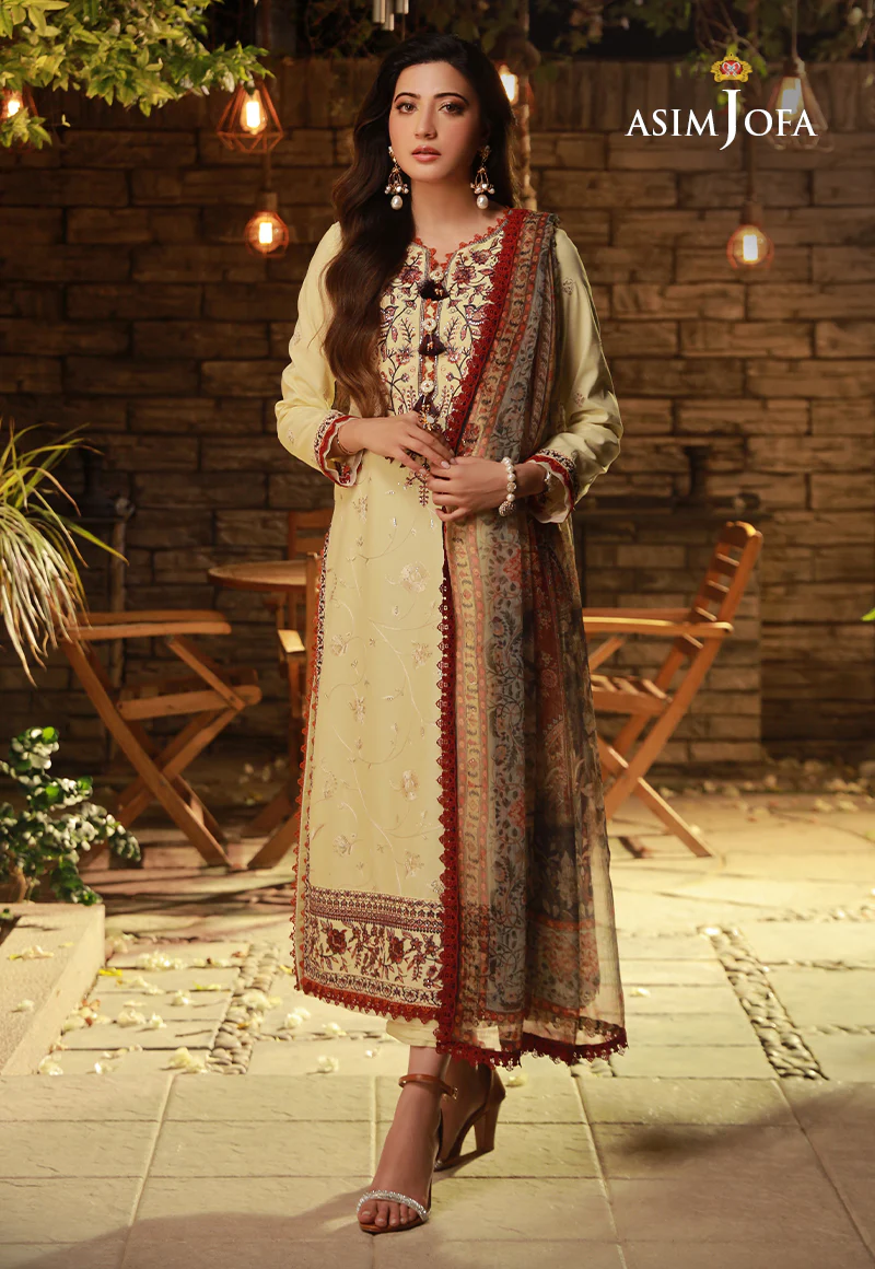 AJAS-27 EMBROIDERED CAMBRIC (3-Pcs) - Image 6