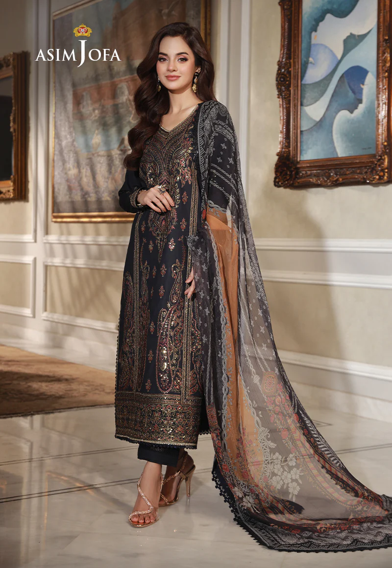 AJAS-28 EMBROIDERED CAMBRIC (3-Pcs) - Image 5