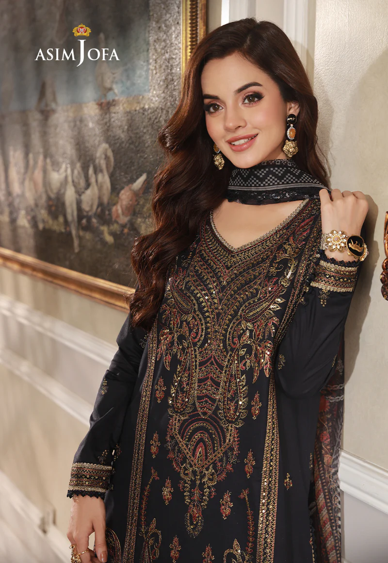 AJAS-28 EMBROIDERED CAMBRIC (3-Pcs) - Image 7
