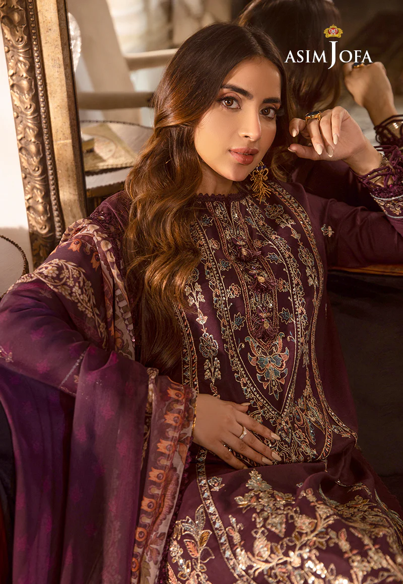 AJAS-29 EMBROIDERED  CAMBRIC (3-Pcs) - Image 8