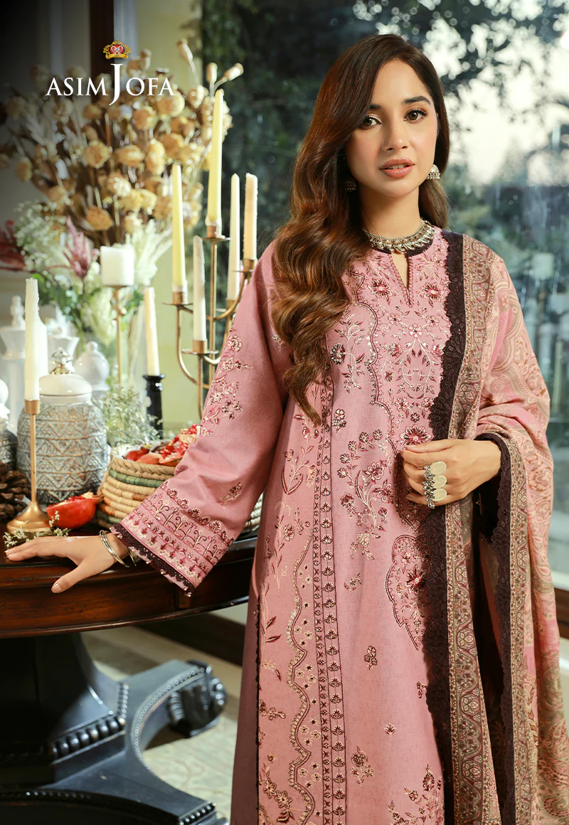 AJAW-11 EMBROIDERED KARANDI 3 PCS - Image 3