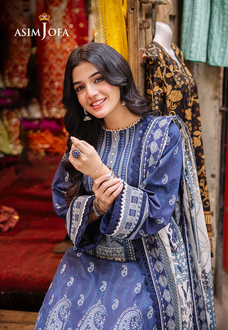 AJBB-04 PRINTED LAWN 3 PCS - Image 5