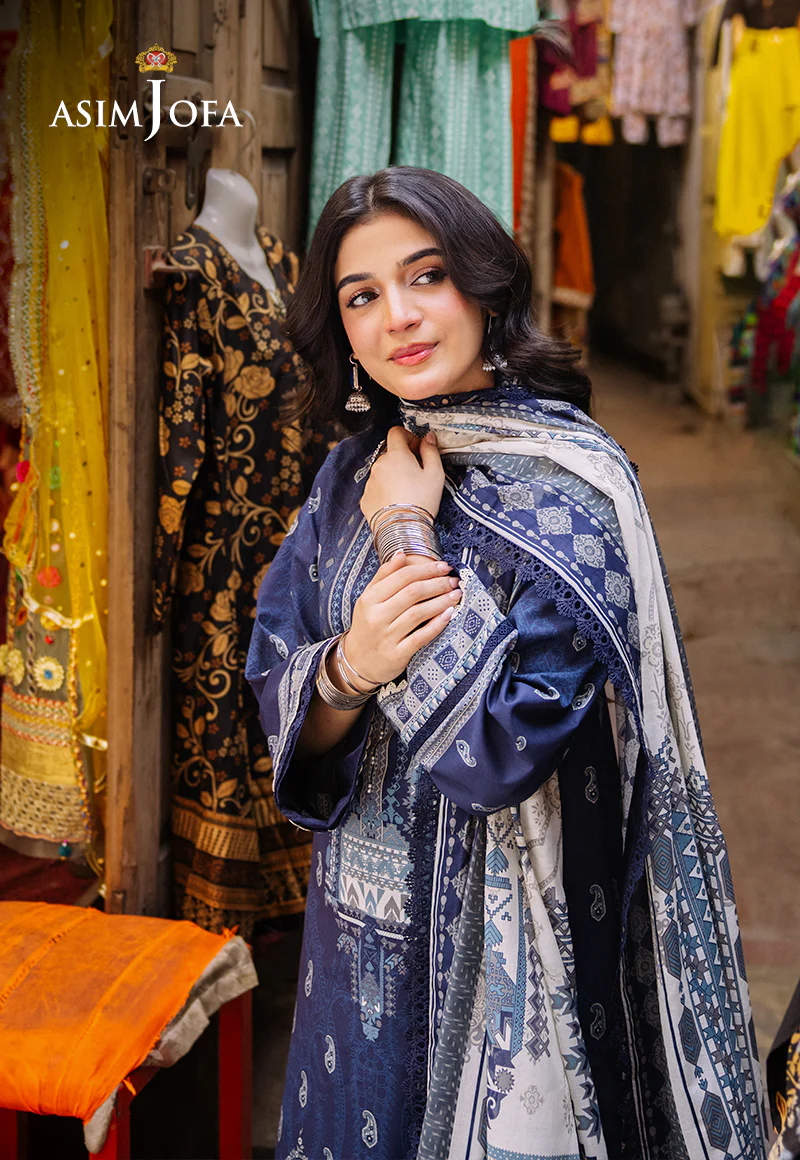 AJBB-04 PRINTED LAWN 3 PCS - Image 7