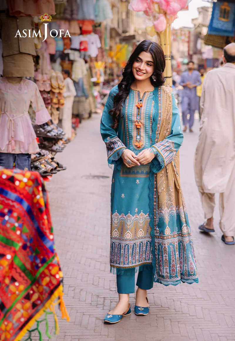 AJBB-15 PRINTED LAWN 3 PCS - Image 3