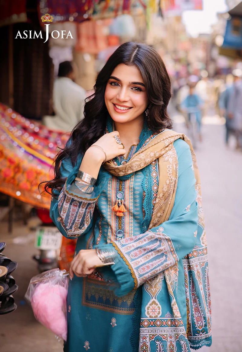 AJBB-15 PRINTED LAWN 3 PCS - Image 7