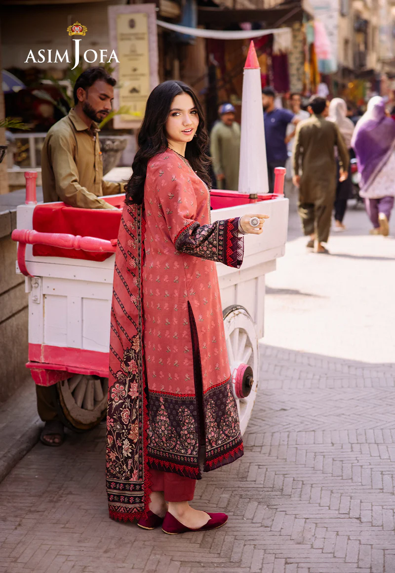 AJBB-16 PRINTED LAWN 3 PCS - Image 2